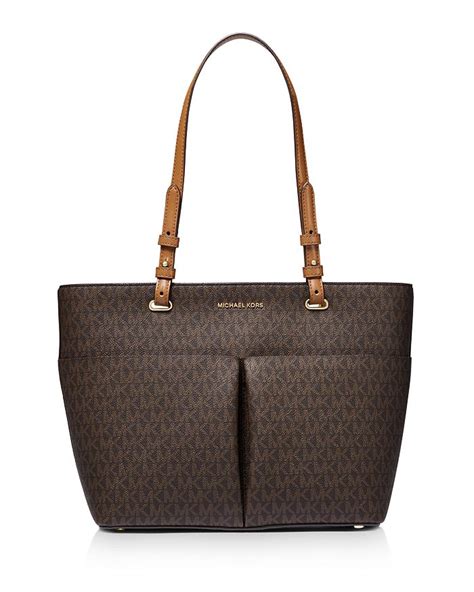 michael kors bedford medium shoulder tote|More.